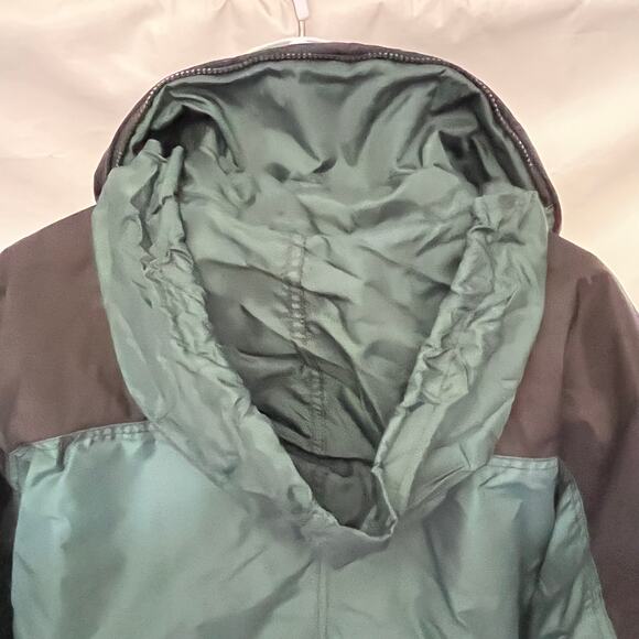 Columbia Anorak Pullover Men's Coat Size M Green Pullover 3/4 Zip Vintage 90s - Picture 9 of 14